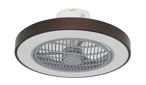 Gruppe CMBF-FS6008 Ανεμιστήρας Οροφής 50cm με Τηλεχειριστήριο Cappuccino/Grey