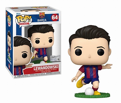 Funko Pop! Football: Barcelona - Lewandowski #64 Vinyl Figure