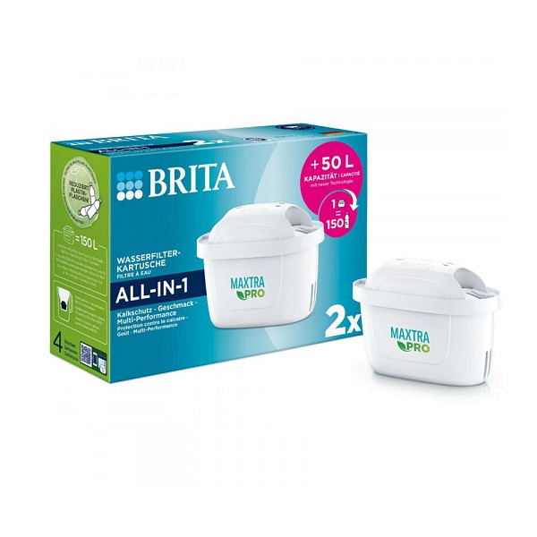 Brita Ανταλλακτικό Φίλτρο Νερού για Κανάτα Maxtra Pro All In-1 2τμχ