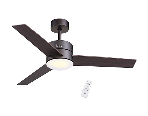 Izzy IZ-9031 Ανεμιστήρας Οροφής 132cm με Φως και Τηλεχειριστήριο (224428)