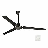 Primo 800638 Επαγγελματικός Ανεμιστήρας Οροφής 75W Διαμέτρου 140cm Μαύρος