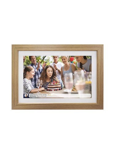 Denver PFF-1042LW Ψηφιακή Κορνίζα με Οθόνη Αφής 10.1 Ανάλυσης 1280x800 με WiFi Καφέ