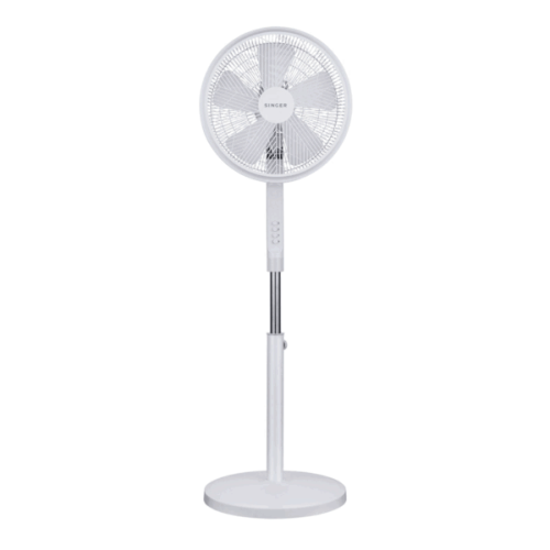 Singer Ανεμιστήρας Ορθοστάτης 55W Διαμέτρου 40cm 7010/02wh Λευκός