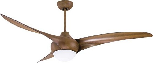 Lineme Levante Ανεμιστήρας Οροφής 132cm με Φως και Τηλεχειριστήριο Καφέ 02-00151