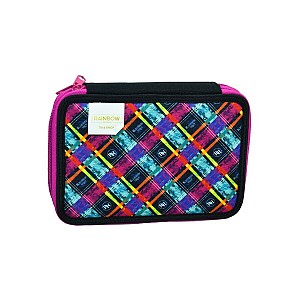 Κασετινα Gim Διπλη Γεματη Rainbow High Glitter (363-51100)