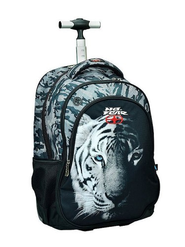 Back Me Up Παιδικό Σακίδιο Trolley Δημοτικού No Fear Dark Tiger BMU - 348-25074
