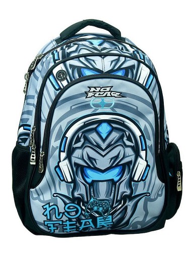 Back Me Up NO FEAR AVATAR Σχολική Τσάντα Πλάτης Backpack Δημοτικού με 3 θήκες 348-30031