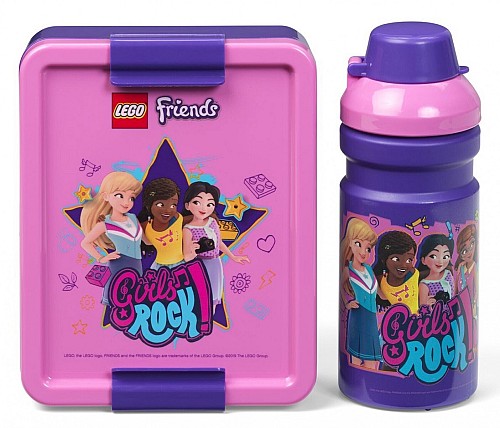 Lego Friends Πλαστικό Παιδικό Σετ Φαγητού 0.39lt Πολύχρωμο Μ13.5 x Π17 x Υ7εκ. 40581734(5711938032128)