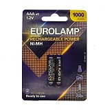 Eurolamp Επαναφορτιζόμενες Μπαταρίες AAA Ni-MH 1000mAh 1.2V 2τμχ 8900 147-24200