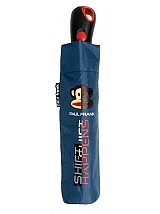 ΟΜΠΡΕΛΑ UNISEX MINI 3ΣΠΑΣΤΗ ΑΥΤΟΜΑΤΗ 53 Εκ. PAUL FRANK (#6620) ΓΚΡΙ