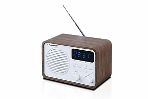 Blaupunkt PP7BT Επιτραπέζιο Ραδιόφωνο Επαναφορτιζόμενο με Bluetooth και USB Καφέ