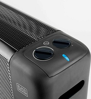 Black & Decker BXMRA1500E Θερμοπομπός Δαπέδου 1500W Mica 65x29cm 8432406350083