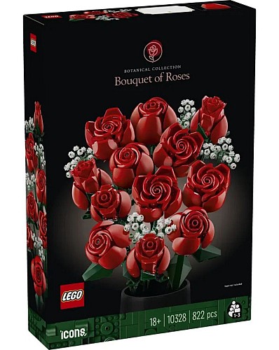Ανθοδέσμη τριαντάφυλλων εικονιδίων LEGO (10328) 13148985 5702017583488