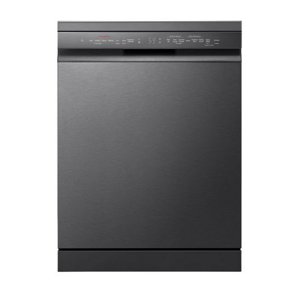 LG DF365FMS Ελεύθερο Πλυντήριο Πιάτων με Wi-Fi για 14 Σερβίτσια Π60xY85εκ. Μαύρο