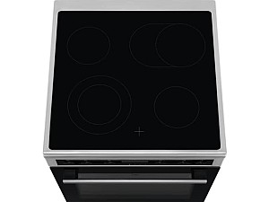 AEG Κουζίνα 73lt με Κεραμικές Εστίες Π59.6εκ. Inox CCB6492APM