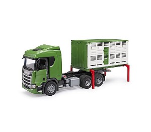 Bruder Φορτηγό Scania Super 560R μεταφοράς ζώων BR003548