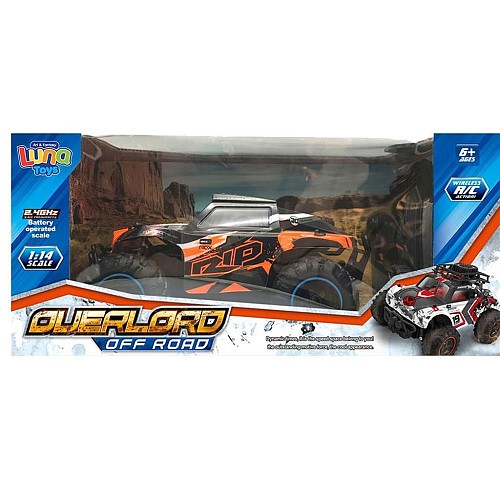 Luna Αυτοκίνητο Τηλεκατευθυνόμενο Off Road Toys 1:14, 2.4 GHz με φως 28x17x13 εκ. σε 2 σχέδια,622899