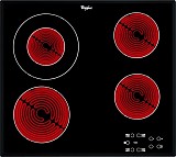 Whirlpool Κεραμική Εστία Αυτόνομη με Λειτουργία Κλειδώματος 58x51εκ. AKT 8130 BA