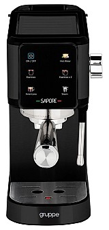 Gruppe Αυτόματη Μηχανή Espresso 1350W Πίεσης 20bar Μαύρη CM5106