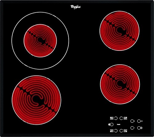 Whirlpool Κεραμική Εστία Αυτόνομη με Λειτουργία Κλειδώματος 58x51εκ. AKT 8130 BA