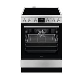 AEG CCB6446CBM Κουζίνα 73lt με Κεραμικές Εστίες Π60cm Inox