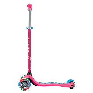 Globber Scooter Primo Plus Lights Fuchsia (442-610-4)