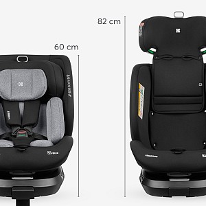 Kikka Boo i-Orbit Καθισματάκι Αυτοκινήτου i-Size με Isofix Dark Grey 31002100086