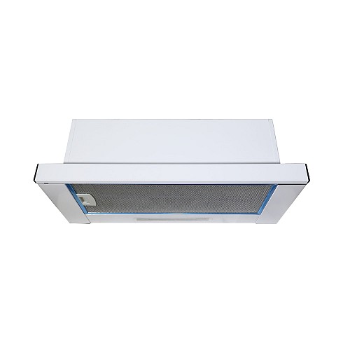 Hausberg HB-1280AB Λευκό Απορροφητήρας Κουζίνας Συρόμενος 60cm