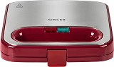 Τοστιέρα Singer SM-7511 750W Scarlet Rose