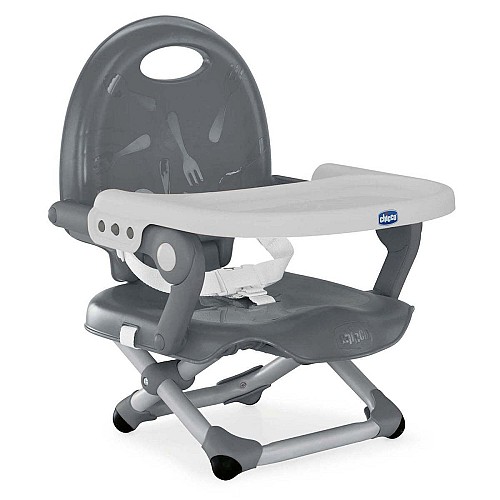 Chicco κάθισμα φαγητού για καρέκλα pocket snack Gray, 79340-40