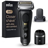 Braun 218245 Ξυριστική Μηχανή Προσώπου Επαναφορτιζόμενη 9590cc