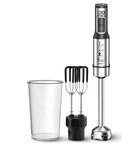 Pyrex SB-1120 Super Blend με Ανοξείδωτη Ράβδο 1500W Ασημί