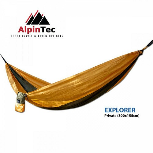 AlpinPro Explorer Private Αιώρα Αλεξίπτωτο Υφασμάτινη Κίτρινη S140-DGWL 300x155εκ.