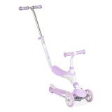 Byox Scooter Tristar Με Λαβή Γονέα 3 Σε 1 Lilac 3800146229269