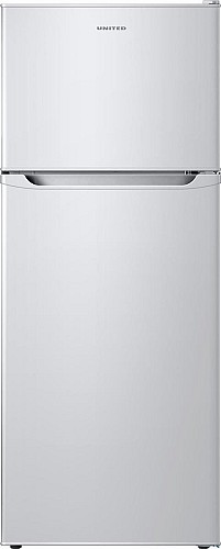 United Ψυγείο Δίπορτο 350lt NoFrost Υ151.7xΠ59.9xΒ65.8εκ. Λευκό UDW-2805NF