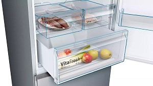 Bosch Ψυγειοκαταψύκτης KGN49XIEA Full No Frost 438lt Inox