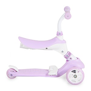 Byox Scooter Tristar Με Λαβή Γονέα 3 Σε 1 Lilac 3800146229269