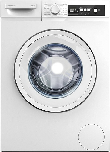 United UWM-8108 Πλυντήριο Ρούχων 8kg 1000 Στροφών