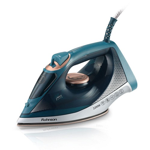 Rohnson R-356 Σίδερο Ατμού 2200W με Κεραμική Πλάκα και Συνεχόμενη Παροχή Ατμού 30gr/min