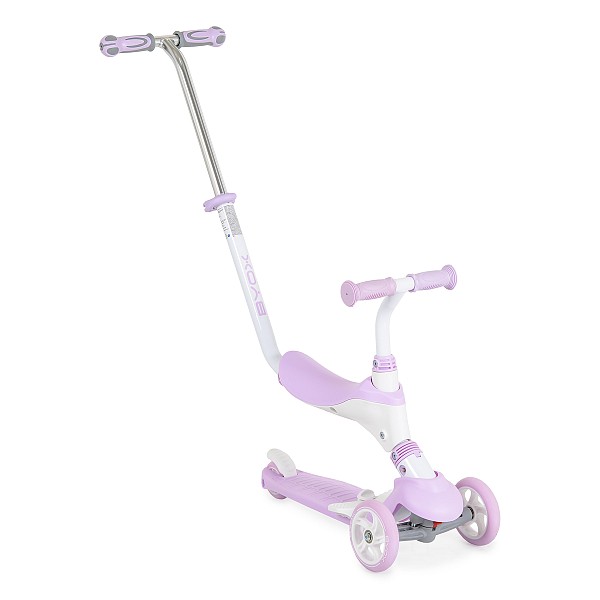 Byox Scooter Tristar Με Λαβή Γονέα 3 Σε 1 Lilac 3800146229269