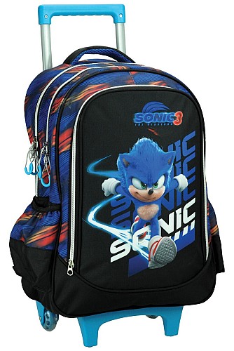 Gim – Τσάντα Τρόλεϊ Δημοτικού, Sonic 3 The Hedgehog 334-86074