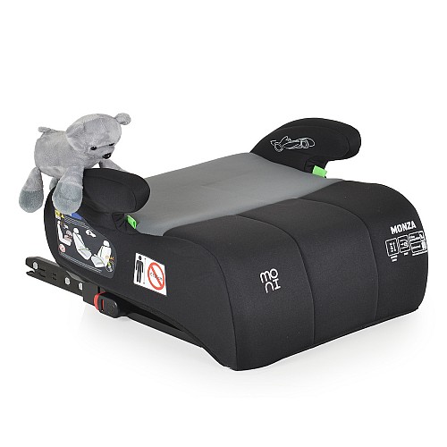 Moni Κάθισμα Αυτοκινήτου Monza Grey 125-150cm with Isofix (3801005151530)