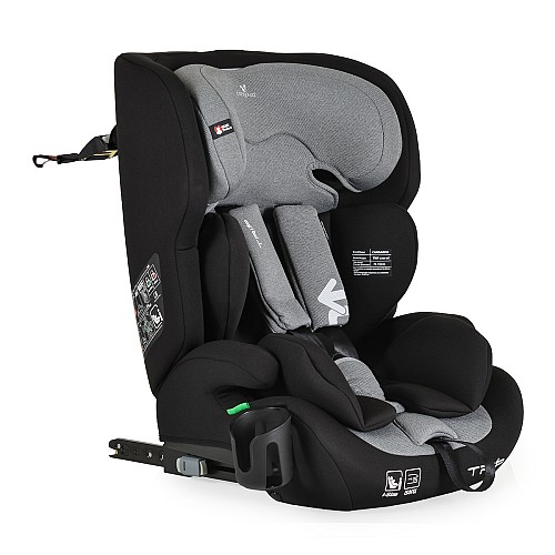 Cangaroo Trip i-Size 76-150cm Isofix Κάθισμα αυτοκινήτου 9-36kg Έντονο γκρι 3801005153114