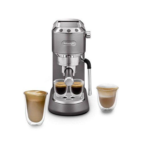 DeLonghi Dedica Arte EC885.GY Αυτόματη Μηχανή Espresso 1300W Πίεσης 15bar Γκρι 8004399024922