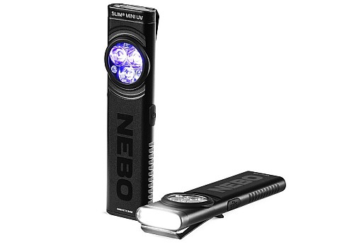 NEBO Φακός Slim Mini UV Blister 150lum NEB-POC-1005-G