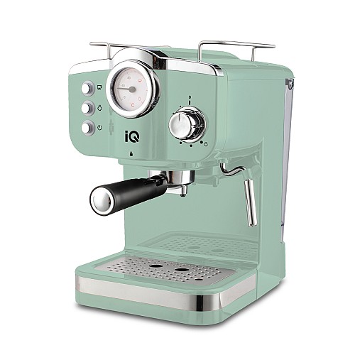 IQ Μηχανή Espresso 1100W Πίεσης 20bar Πράσινη CM-175