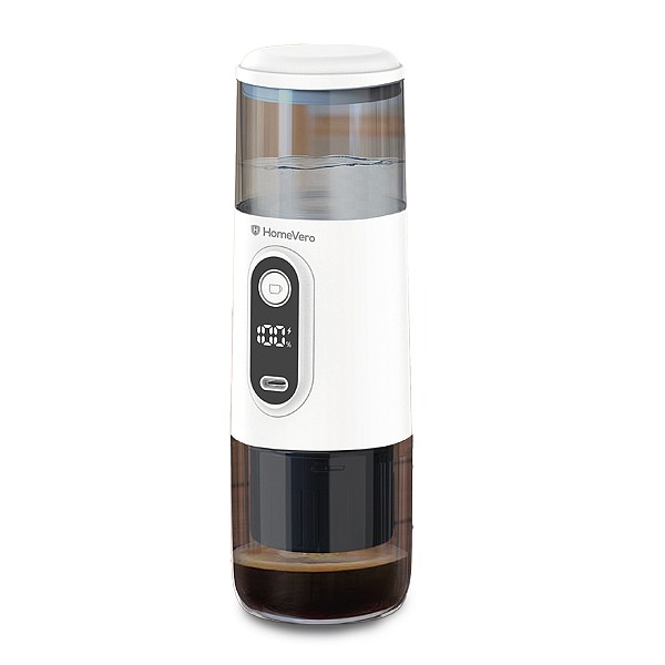 HomeVero HV-PEM5W White Φορητή Μηχανή Espresso