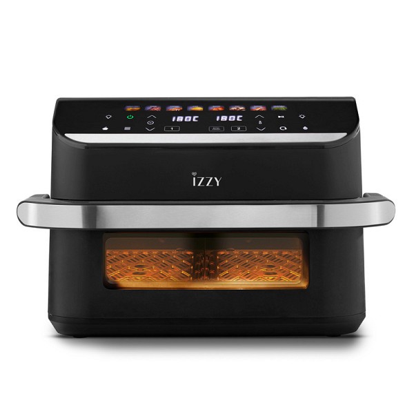 Izzy IZ-8260 Air Fryer Φριτέζα Αέρος με Διπλό Αποσπώμενο Κάδο 11lt (224638)