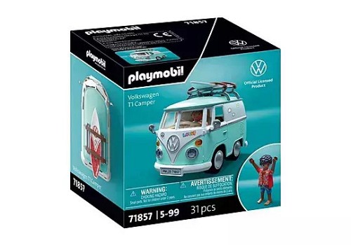 Playmobil Volkswagen X Volkswagen T1 Camper για 5-99 ετών 71857