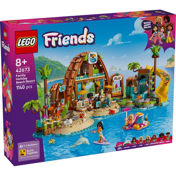 LEGO - LEGO Friends - Family Holiday Beach Resort (42673)